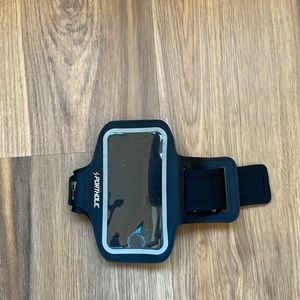 Adjustable phone arm holder